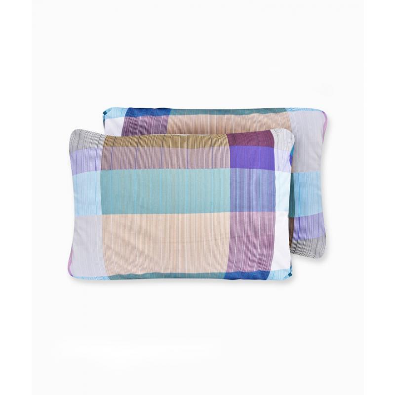 İnci Ekose Yastık Kılıfı